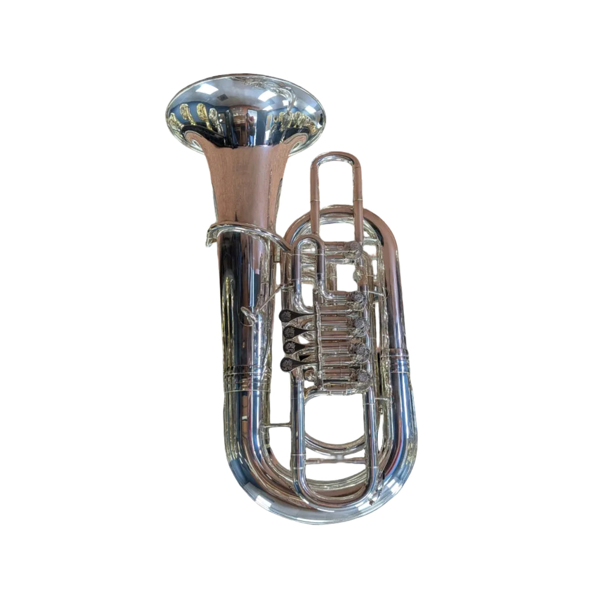 USED - Wessex TF435P - F Tuba, Silver
