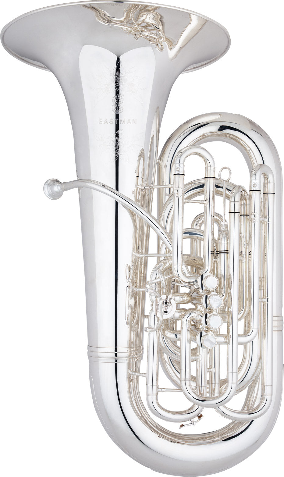 Eastman EBC834 5/4 CC Tuba - Silver in stock!