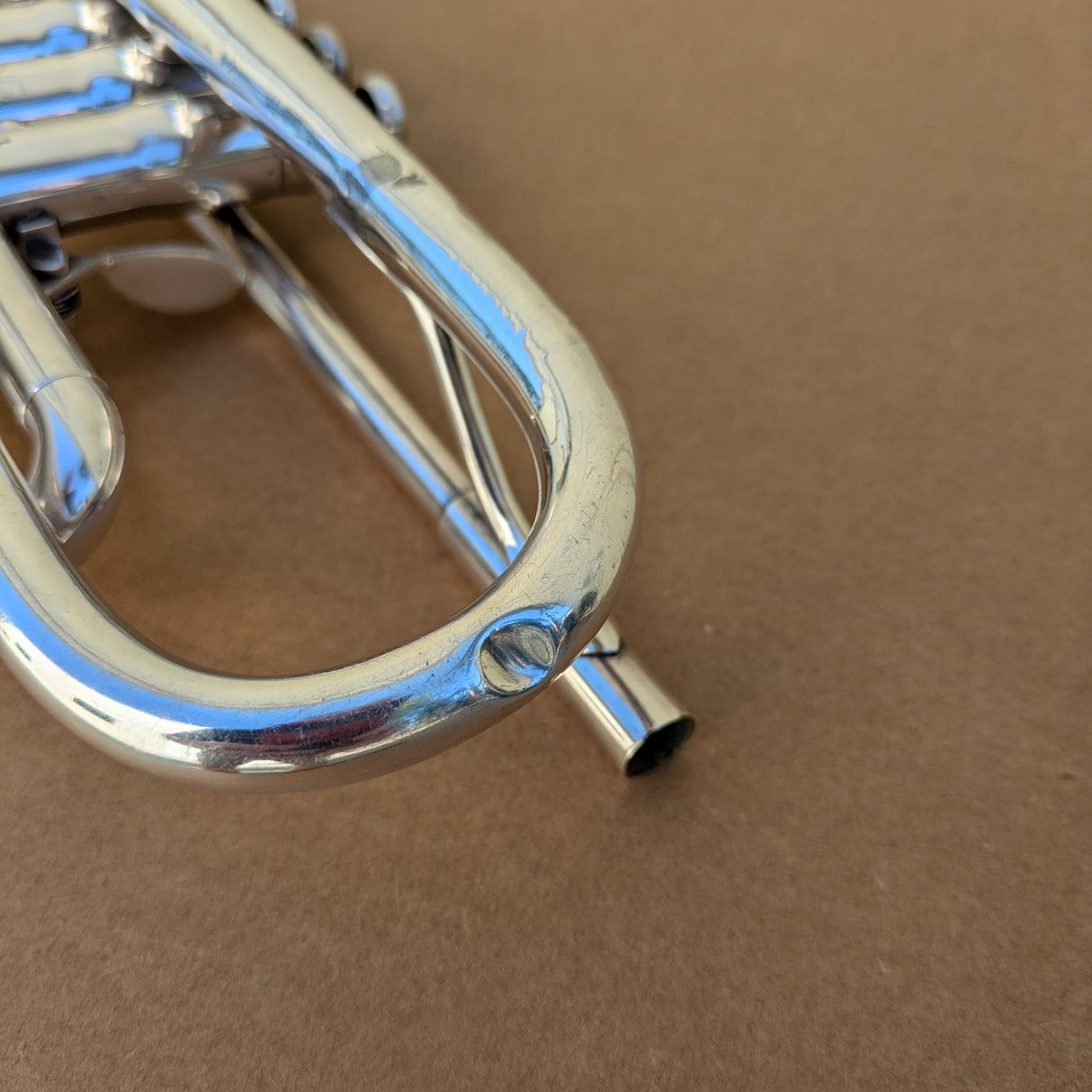 USED King Silver Flair Bb Trumpet