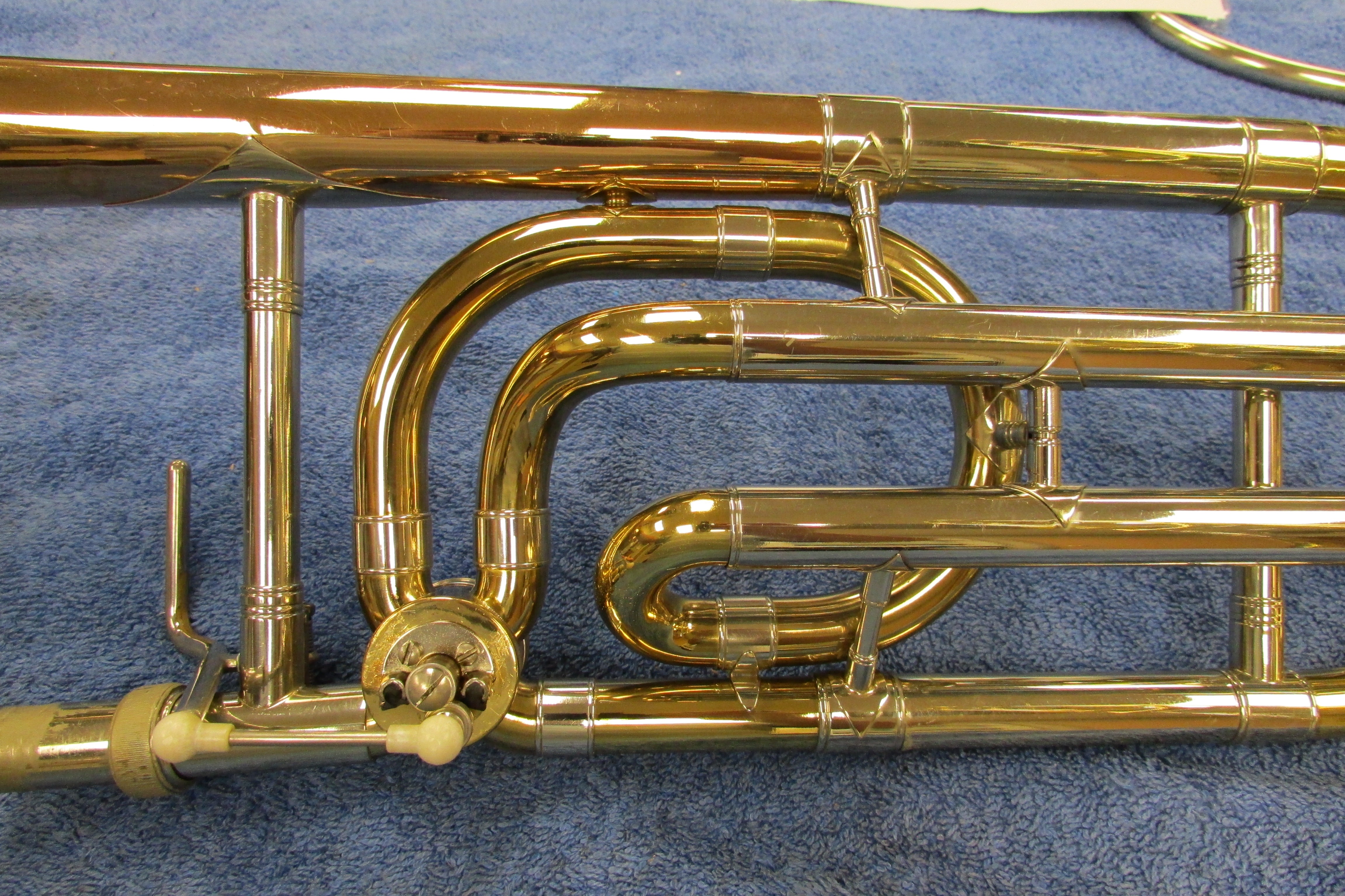 USED Holton TR158 Bb/F Trombone – The Tuba Exchange