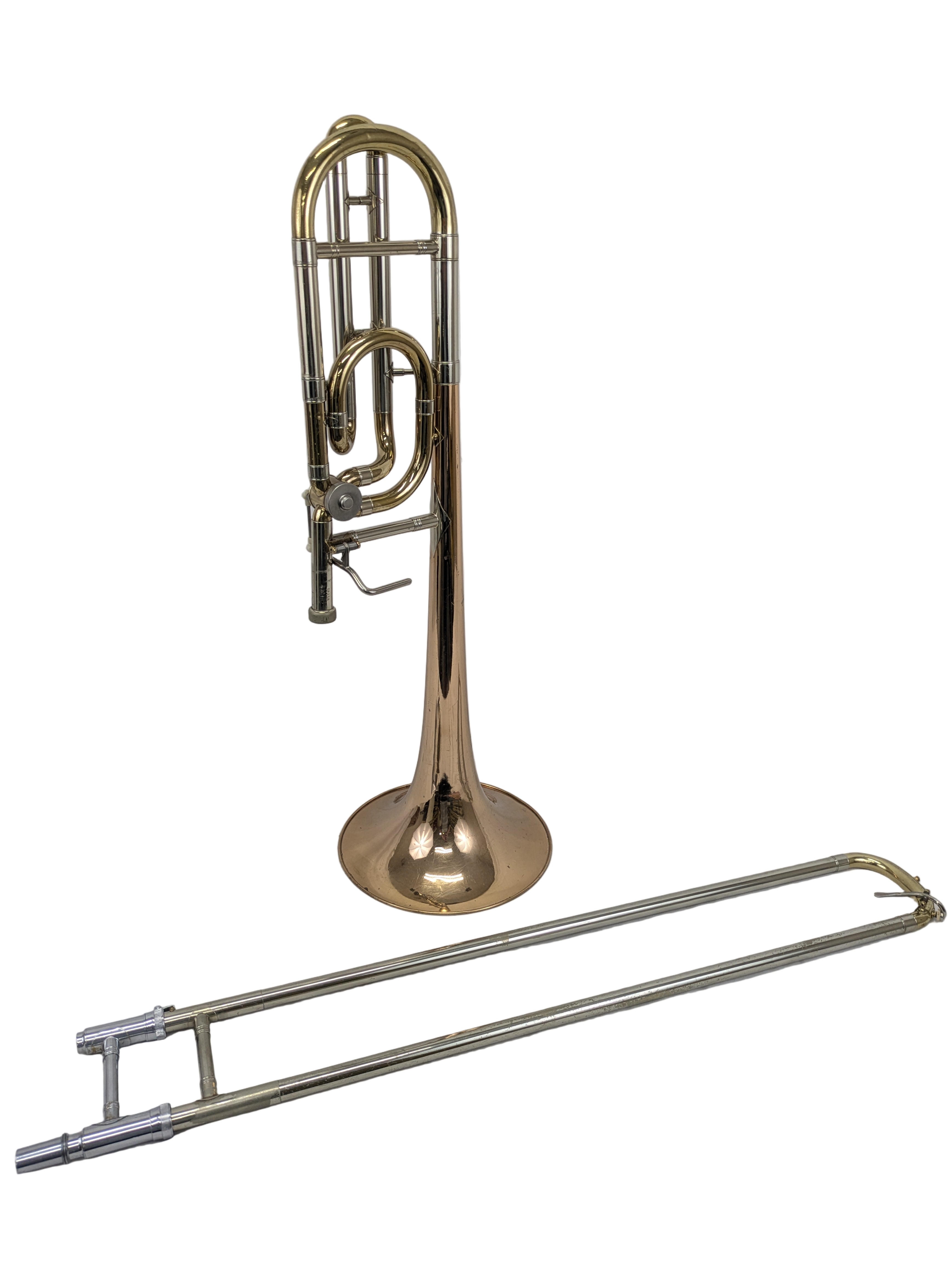 USED Holton TR158 Bb/F Trombone – The Tuba Exchange