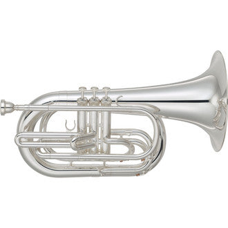 YAMAHA YBH-301M マーチングバリトン Yamaha YBH-301MS Bb Marching Baritone – The Tuba Exchange