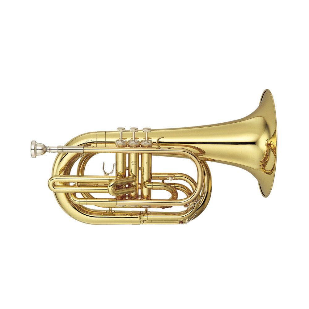 Yamaha YBH-301MS Bb Marching Baritone – The Tuba Exchange